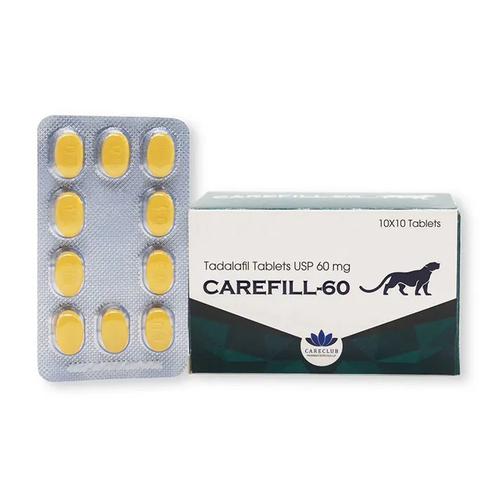 Carefill-60-Tadalafil-Tablet.webp Carefill 60 (Tadalafil) Tablet