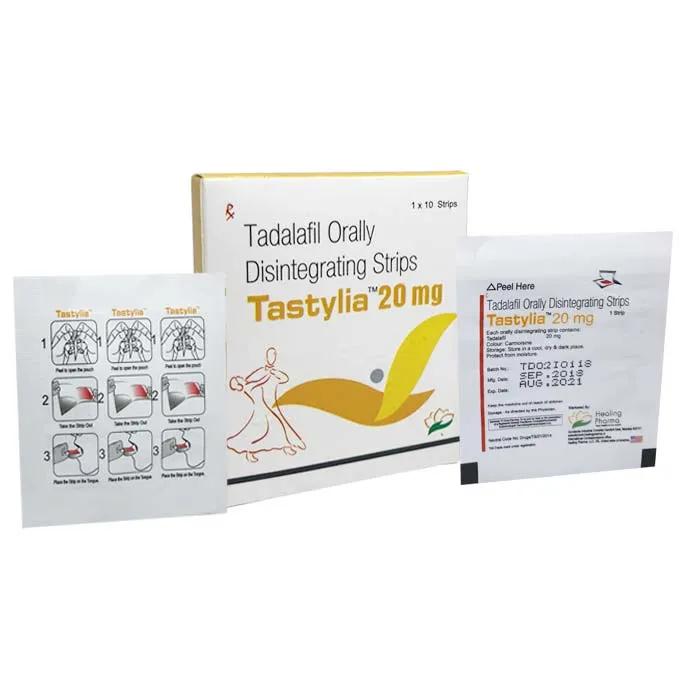 Tastylia-20-mg-Oral-Disintegrating-Strips.webp Tastylia 20 mg (Oral Disintegrating Strips)