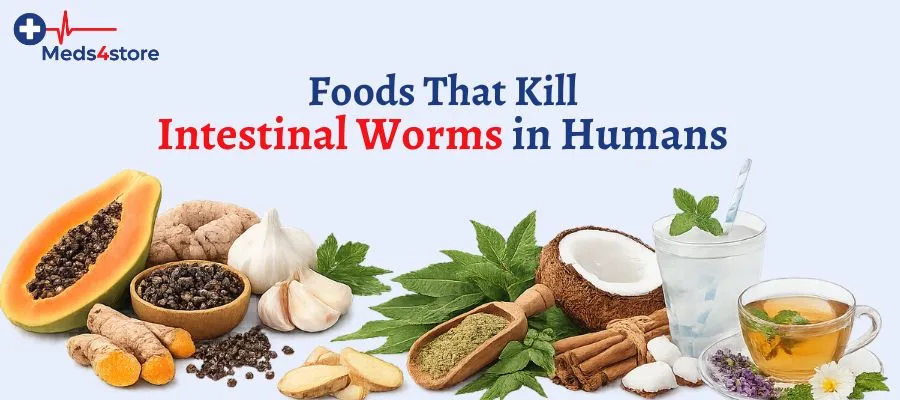 Foods That Kill Intestinal Worms in Humans