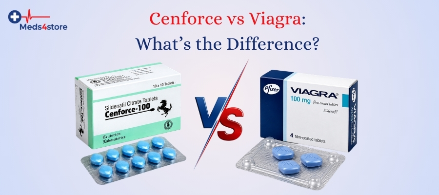 Cenforce vs Viagra: What’s the Difference?