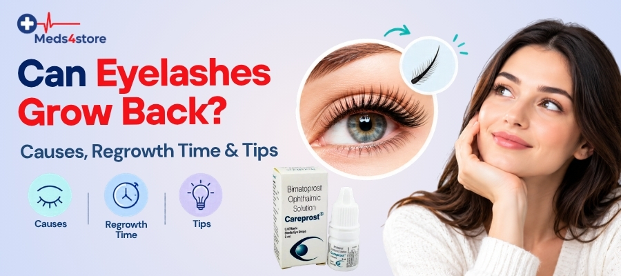 Can Eyelashes Grow Back? Causes, Regrowth Time & Tips